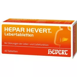 HEPAR HEVERT Maksatabletid, 40 tk