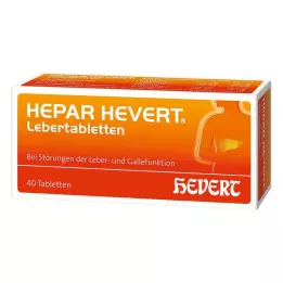 HEPAR HEVERT Maksatabletid, 40 tk