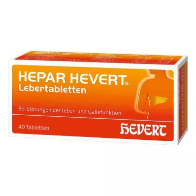 Hepar Hevert maksatabletid (40 tk) Hepar Hevert maksatabletid (40 tk)