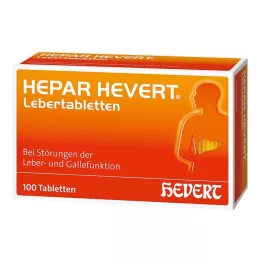 HEPAR HEVERT Maksatabletid, 100 tk