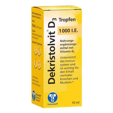 Dekristolvit D3 1000 IU tilgad, 10 ml
