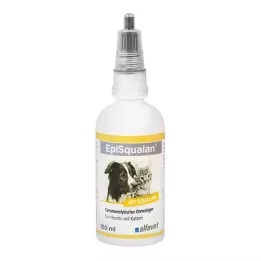 EPISQUALAN Kõrvapuhastusvahend koertele/kassidele, 1 x 100 ml