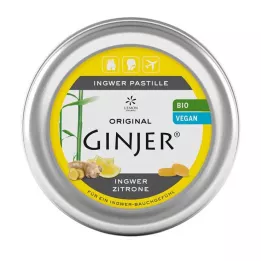 INGWER GINJER Orgaanilised sidrunipastillid, 40 g