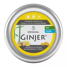 INGWER GINJER Orgaanilised sidrunipastillid, 40 g