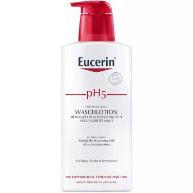 EUCERIN pH5 pesulotion tundlikule nahale pumba abil, 400 ml