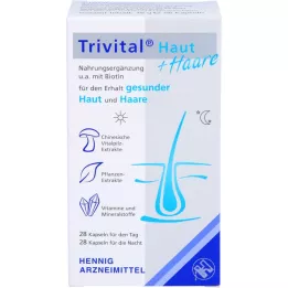 TRIVITAL Skin+Hair kapslid, 56 tk