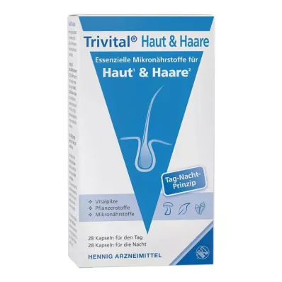 Trivital skin + juuksekapslid, 56 tk