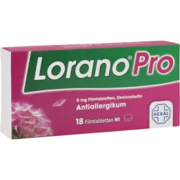 LORANOPRO 5 mg õhukese polümeerikattega tabletid, 18 tk