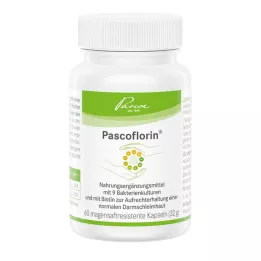 PASCOFLORIN kõhukese polümeerikattega kapslid, 60 tk