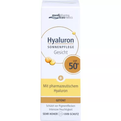 HYALURON SONNENPFLEGE näokreem LSF 50+ toonitud, 50 ml