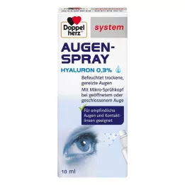 DOPPELHERZ Silmasprei hüalurooni 0,3% süsteem, 10 ml