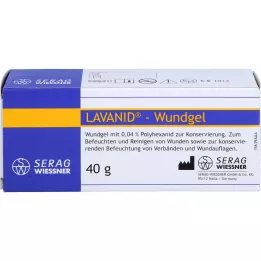 LAVANID Haavageel 0,04% polüheksaniidiga, 1X40 g