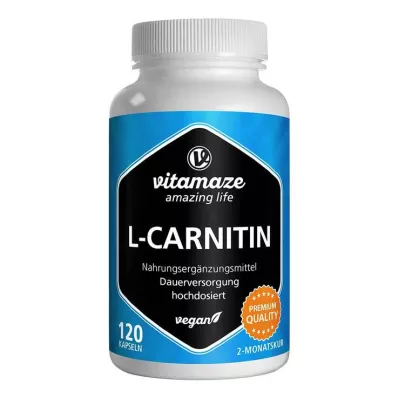 L-CARNITIN 680 mg vegankapslid, 120 tk