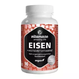 EISEN 20 mg+Histidiin+Vitamiinid C/B9/B12 kapslid, 90 tk