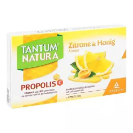 TANTUM NATURA Propolis sidruniga &amp; Mesi aroomiga, 15 tk