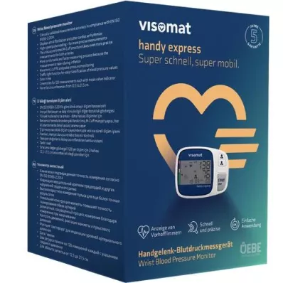 VISOMAT handy express full auto.handg.blooddr.messg., 1 tk