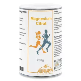 MAGNESIUMCITRAT Pulber, 200 g