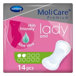 MOLICARE Premium lady pad 2 tilka, 14 tk