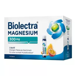 BIOLECTRA Magneesium 300 mg vedelik, 14 tk