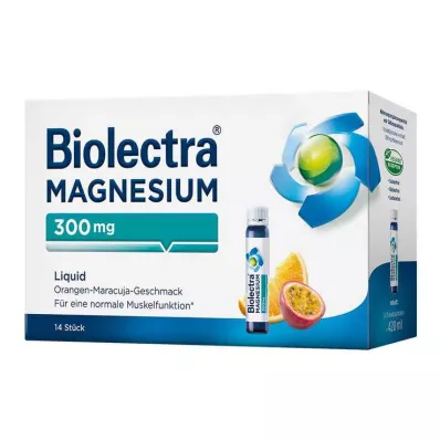 BIOLECTRA Magneesium 300 mg vedelik, 14 tk BIOLECTRA Magneesium 300 mg vedelik, 14 tk