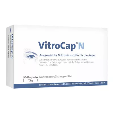 Vitrocap N kapslid, 30 tk