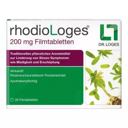 RHODIOLOGES 200 mg õhukese polümeerikattega tabletid, 20 tk