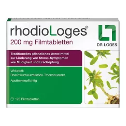 RHODIOLOGES 200 mg õhukese polümeerikattega tabletid, 120 tk