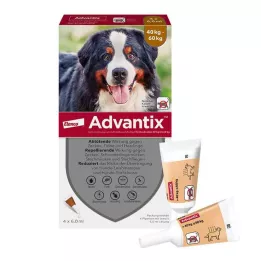 ADVANTIX Spot-on lahus 40-60 kg kaaluvale koerale, 4X6,0 ml