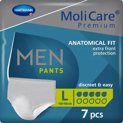 MOLICARE Premium MEN Püksid 5 tilka L, 7 tk