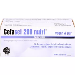CEFASEL 200 nutri seleeni kapslid, 60 tk