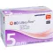 BD ULTRA-FINE pliiatsinõelad 5 mm 31 G 0,25 mm, 105 tk