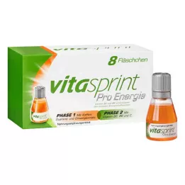 VITASPRINT Pro Energy joogipudelid, 8 tk
