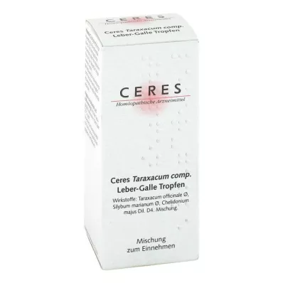 CERES Taraxacum comp.Maksa-sapitilgad, 20 ml