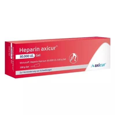Heparin axicur® 30 000 IU geel, 100 g