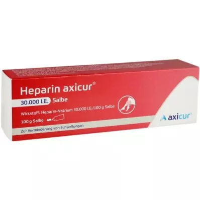 HEPARIN AXICUR 30 000 I.U. salv, 100 g