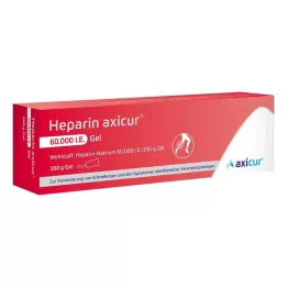 HEPARIN AXICUR 60 000 I.U. geel, 100 g