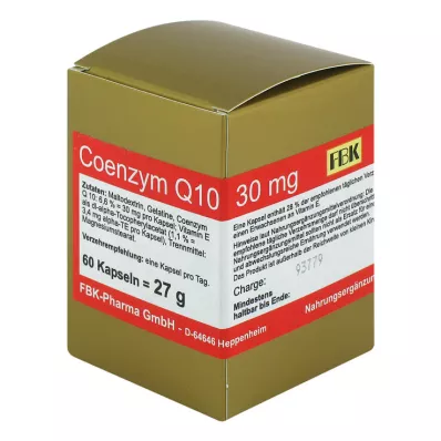 COENZYM Q10 30 mg kapslid, 60 kapslit