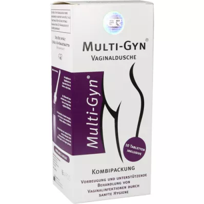 MULTI-GYN Vaginaaldushi kombipakendis pritsmeid sisaldavad tabletid, 1 p