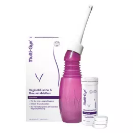 MULTI-GYN Vaginaaldushi kombipakendis pritsmeid sisaldavad tabletid, 1 p