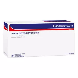 Hansapor steriilne haavaplaaster 10x20 cm (25 tk)