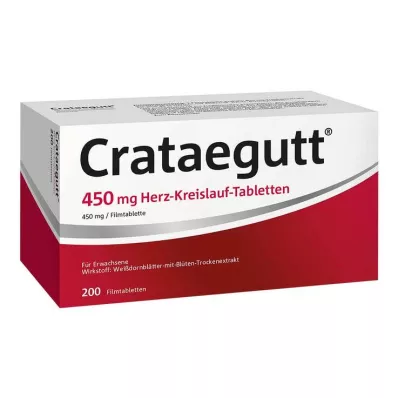 Crataegutt 450 mg kardiovaskulaarsed tabletid, 200 tk