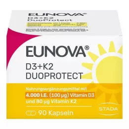 Eunova Duoprotect D3 + K2 4000 IU / 80 µg kapslid, 90 tk