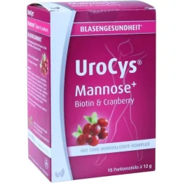 UROCYS Mannose+ pulgad, 15 tk