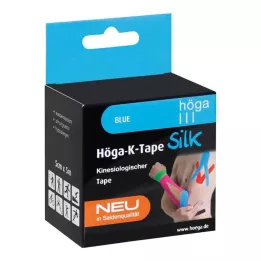 HÖGA-K-TAPE Silk 5 cmx5 m l.fr.blue kinesiol.tape, 1 tk