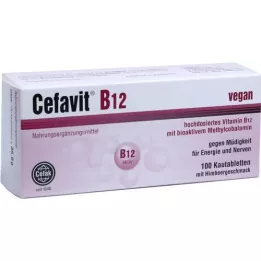 CEFAVIT B12 närimistabletid, 100 tk