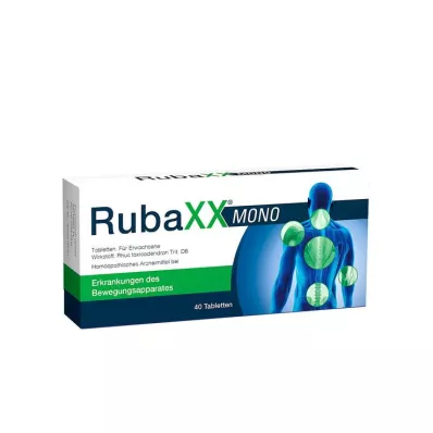 Rubaxx Mono tabletid, 40 tk Rubaxx Mono tabletid, 40 tk