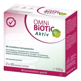 OMNI BiOTiC aktiivne pulber, 2X60 g