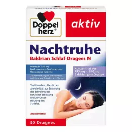 DOPPELHERZ Night Rest Valerian Sleep kaetud tabletid N, 30 tk