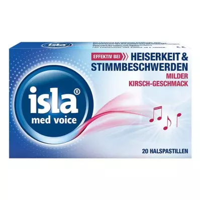 ISLA MED häälepastillid, 20 tk