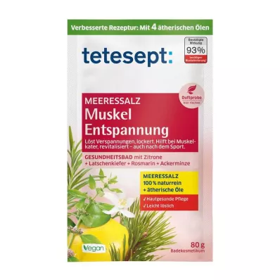 Tetesept meresoola lihasrelaksatsioon, 80 g